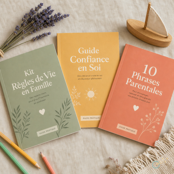 Pack Été Serein - 3 guides parentaux