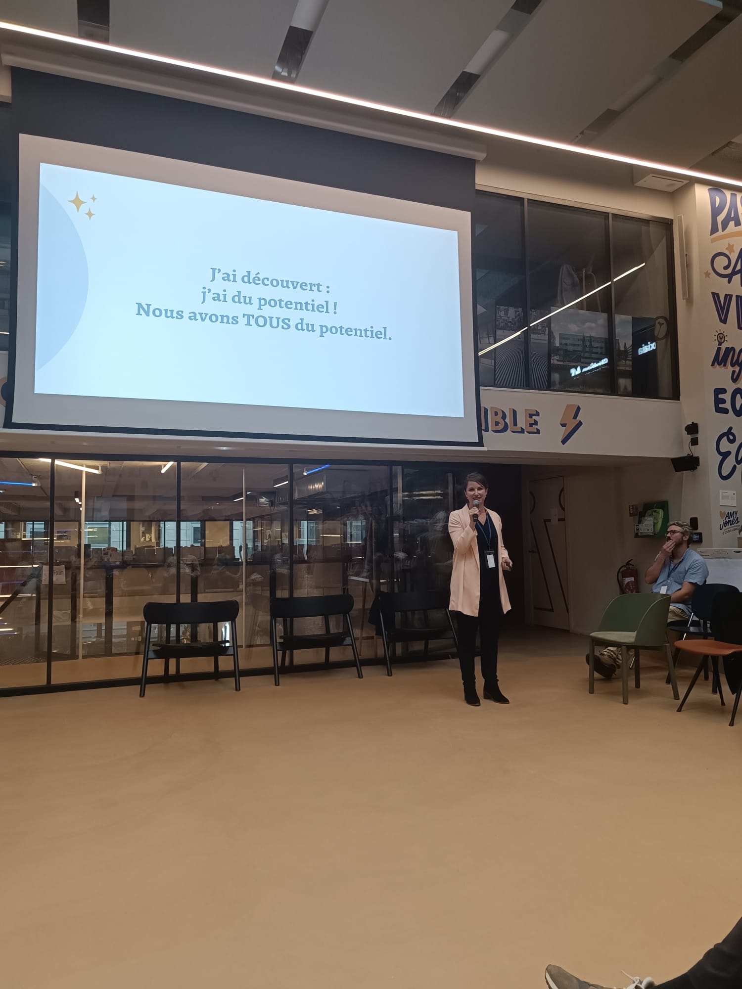 Julie Foubert en conférence